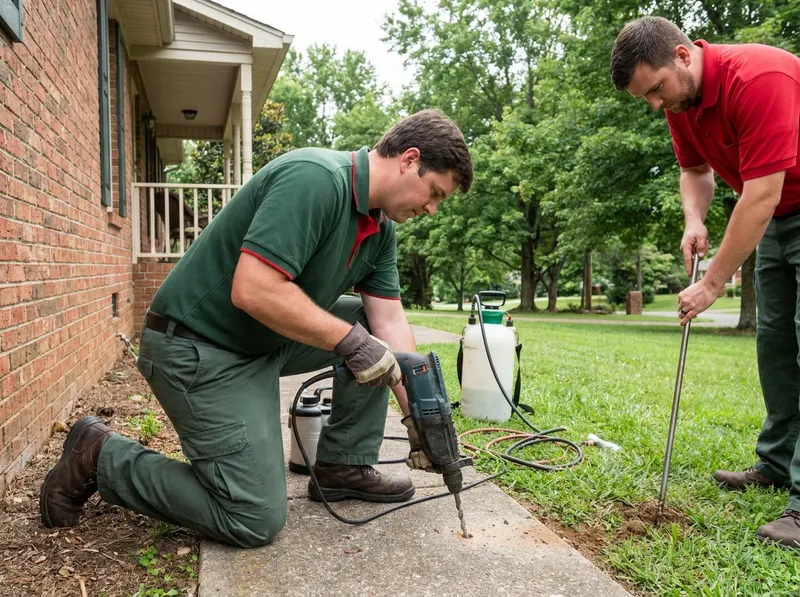 Subterranean Termite Treatment in Nashville, TN